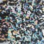 Teardrop Sequin Silver Northern Lights Reflective 1.5 inch Couture Paillettes