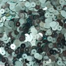 Aqua Blue Sequin 5mm Flat PAILLETTES ~ Metallic ~ Round Disc ~ Made in USA.