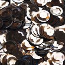 20mm Cup Sequins Bronze Brown Metallic. Made in USA