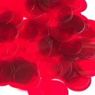 30mm Sequins Ruby Red Transparent See-Thru. Made in USA