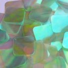 Square Diamond Sequin 1.5" Lime Green Ultra Crystal Rainbow Iris Iridescent