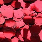 20mm Sequins Center Hole Red Metallic. Made in USA