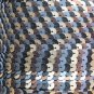 Sequin Trim 6mm Multi Gold Bronze Gray Matte Silk Frost. Made in USA