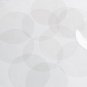 Round Sequin 60mm 2 hole Crystal Clear Transparent See-Thru