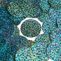 Light Blue Round Sequins Glitter Hologram 1.5" Large Couture Paillettes