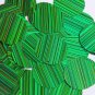 Green Sequin Round 30mm City Lights Reflective Couture Paillettes