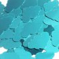 Teal Blue Green Metallic Sequin Cloud 1.5 inch Couture Large Paillettes