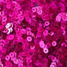 4mm Flat SEQUIN PAILLETTES ~ FUCHSIA PINK PRISM MULTI Reflective METALLIC ~ USA
