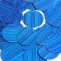 Royal Blue Sequin Round 30mm City Lights Reflective Couture Paillettes