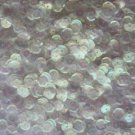 8mm CUP FACET Loose SEQUIN PAILLETTES ~ GREEN LUMINESCENT MOONBEAM ~ Made USA