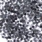 6mm Flat Loose Sequin Paillette Crystal Black Marbled Mottled Transparent