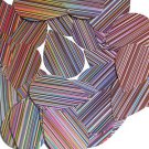Lavender City Lights Sequins Teardrop 1.5 inch Reflective Couture Paillettes