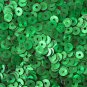 4mm Flat SEQUIN PAILLETTES ~ GREEN PRISM MULTI Reflective METALLIC ~Made in USA