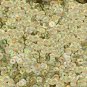5mm Flat SEQUIN PAILLETTES ~ Gold PRISM MULTI Reflective METALLIC ~Made in USA