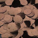 20mm Sequins Center Hole Bronze Brown Metallic. Made in USA