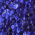 5mm Cup SEQUIN FACET PAILLETTES ~ ROYAL BLUE Metallic ~ Made in USA