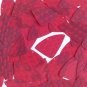 3D Red Sequin Fishscale Fin 1.5 inch Dimensional Reflector Paillettes