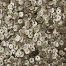5mm Cup SEQUIN FACET PAILLETTE Loose ~ SILVER PRISM MULTI Reflective METALLIC
