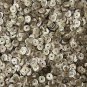 5mm Cup SEQUIN FACET PAILLETTE Loose ~ SILVER PRISM MULTI Reflective METALLIC