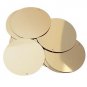 Gold Shiny Metallic Sequins Shiny Round 2" Large Couture Paillettes