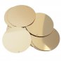 Gold Shiny Metallic Sequins Shiny Round 2" Large Couture Paillettes