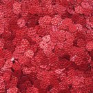 Red SEQUINS 8mm Flat Loose PAILLETTES ~ RED SNAKE SKIN LIZARD effect ~ USA
