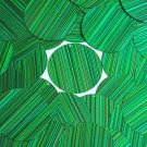 Green Sequin Round 1.5 inch City Lights Reflective Large Couture Paillettes