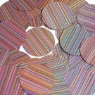 Lavender Sequin Round 1.5 inch City Lights Reflective Large Couture Paillettes