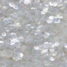 5mm Cup SEQUIN FACET PAILLETTES ~ CRYSTAL RAINBOW IRIS  ~ Made in USA