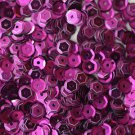 5mm Cup SEQUIN FACET PAILLETTES ~ PURPLE Metallic ~ Made in USA