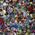 SEQUIN MIX ~ Hologram Metallic Rainbow Opaque Velvet ~ 1,000 pcs ~  Made in USA