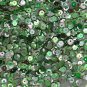 5mm Cup SEQUIN FACET Loose PAILLETTES ~ Green Iris Rainbow Metallic ~Made in USA