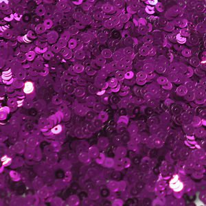 3mm Flat SEQUIN PAILLETTES ~ PURPLE Metallic ~ Made in USA.