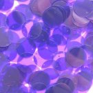 20mm Sequins Purple Violet Transparent See-Thru. Made in USA
