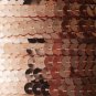 SEQUIN STRING TRIM ~ PINK METALLIC ~ 6mm FLAT strung by the yard  Made in USA