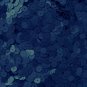 6mm Flat Round Sequin Paillettes ~ Navy Blue Matte Silk Frost Premium