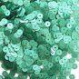 5mm Flat SEQUIN PAILLETTES ~ Light GREEN Matte SILK FROST ~ Made in USA.