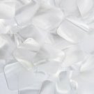 Sequin Square Diamond 1.5 inch Raw Silk Crystal Illusion. Large Paillettes.