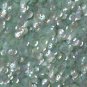 5mm Cup SEQUIN FACET Loose Paillettes ~ Transparent Mint Green Iris Rainbow