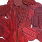 Red Wine Sequins City Lights Teardrop 1.5 inch Reflective Couture Paillettes