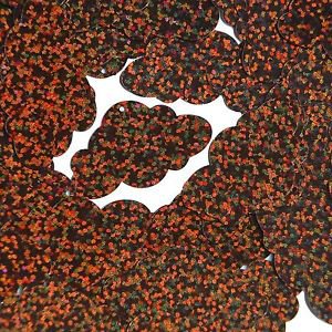 Bronze Brown Glitter Hologram Cloud 1.5" Couture Sequin Paillettes. Made in USA