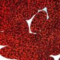 Red Sequin Oval Glitter Hologram Reflective 1.5 inch Large Couture Paillettes