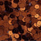 8mm Flat SEQUIN PAILLETTES ~ BRONZE Metallic Premium ~ Round Disc ~ Made in USA.
