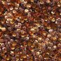 4mm Cup Sequins Loose Paillettes ~ Orange Shiny Metallic ~ Made in USA