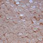 8mm Cup Sequins Facet Paillette ~ Blush Peach Opaque Rainbow Iris ~ Made in USA