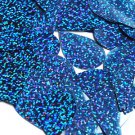 Sapphire Blue Hologram Reflective Sequins Teardrop 1.5 inch Couture Paillettes