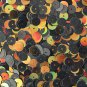 8mm Flat SEQUIN PAILLETTE ~ Bronze Jungle Premium Rainbow Metallic ~ Made in USA