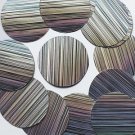 Silver City Lights Reflective Metallic Sequins Round 2" Large Couture Paillettes