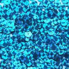 8mm flat Sequin Paillettes Light Blue Aqua Prism Multi Reflective Made in USA