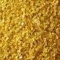 3mm Flat SEQUIN PAILLETTES ~ Opaque Rich YELLOW ~ Made in USA.